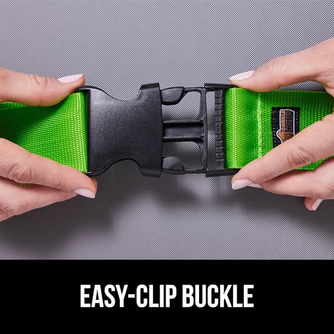 GORILLA GRIP Heavy Duty 8 Pack Adjustable Luggage Straps - Image 7