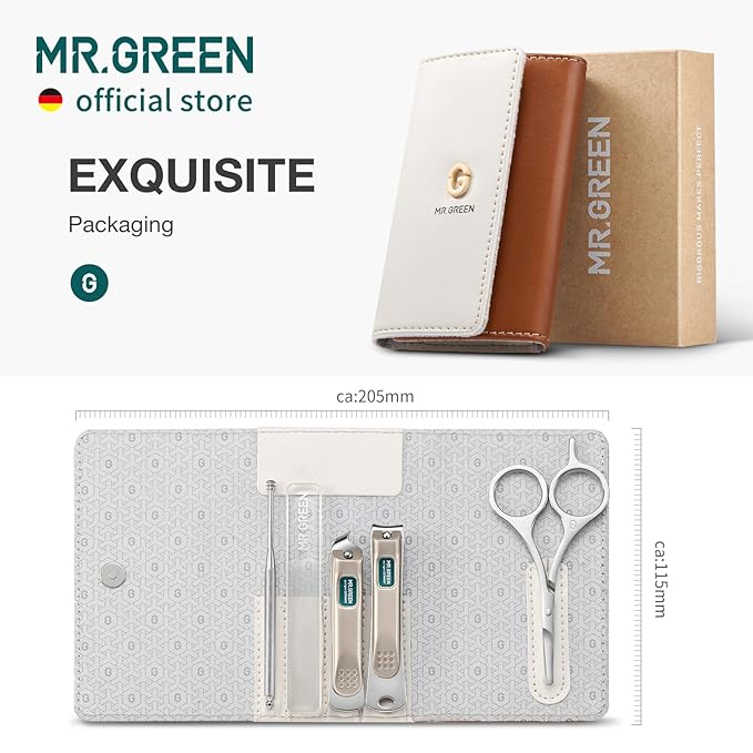 MR.GREEN Colorful Manicure Set Practical Pedicure Kits Nail Clippers Personal - Image 6