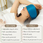 100% Mulberry Silk Sleep Mask Eye Mask - Image 6