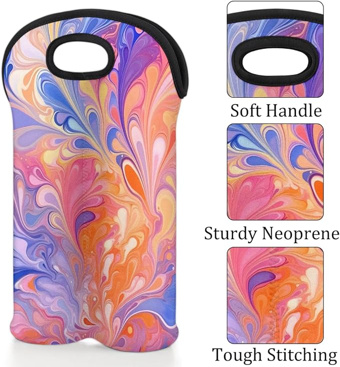 Wine Carrier Tote Personalized Bag - Image 3