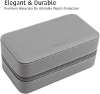 Watch Travel Case for Men | Leather Watch Case - Image 4