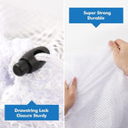 3Pcs Mesh Laundry Bags Washing Machine Mesh Wash Bags Jumbo - Image 4
