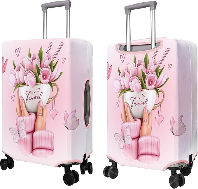 Travel Luggage Cover Suitcase Protector Fits 18-32 Inch Wheel Covers - Image 2