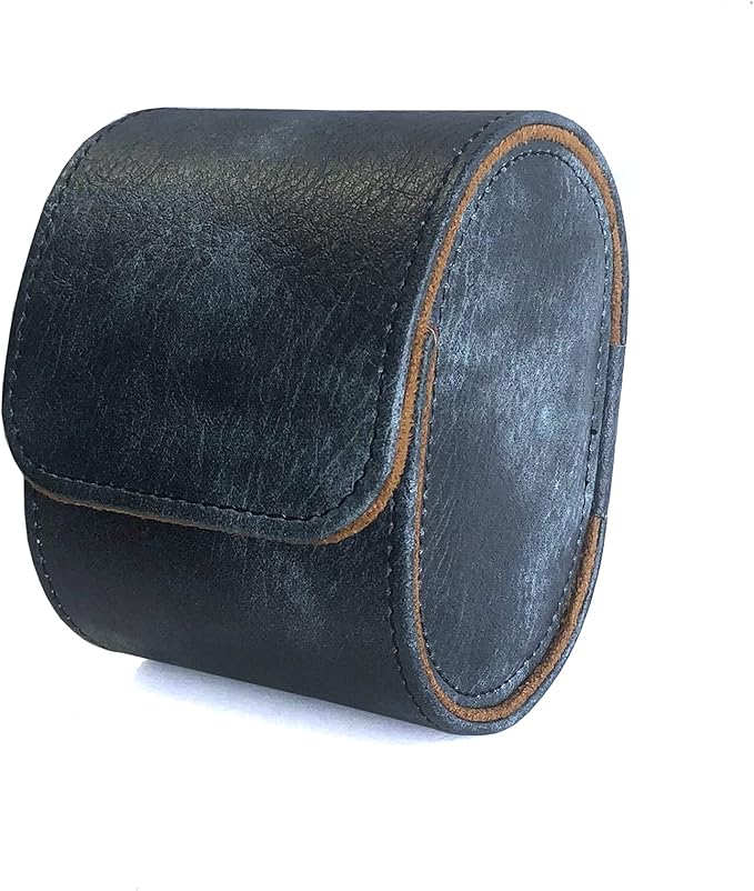 Longjet Watch Roll Travel Case for Men Portable Watches Organizer Box by LONGJETCRAFTINGTHECORELJ