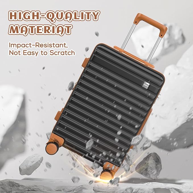 imiomo Luggage Sets 3 Piece, Expandable Hardside Suitcase Set - Image 4