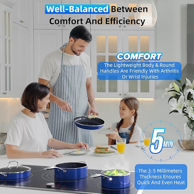 Deluxe DUXANO 14PC Healthy Pots and Pan - Image 2