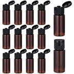 Travel Size Make up Sample Containers, 12 Pieces Plastic Mini Empty Toiletry by KALIONE
