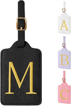 Personalized Initial Luggage Tags by izuzta
