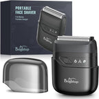 Brightup Electric Foil Shavers for Men, Mini Electric Razor for Shaving Face by Brightup