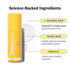 Timeless Skin Care Vitamin C Serum with Vitamin E & Ferulic Acid - Brightening Serum - for Oily & Dry Skin - Fragrance-Free - 1.7 oz