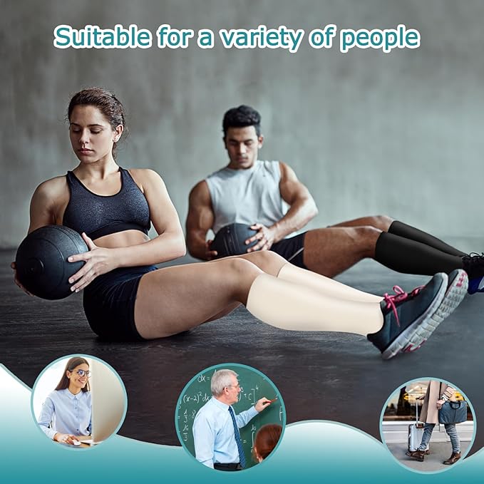 ACTINPUT 8 Pairs Compression Socks - Image 3