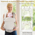 CycleMore Ergonomic Baby Carrier Newborn to Toddler - Image 2