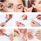 Women' Manicure Set Pedicure Kit Nail Clippers Set Fingernail Clipper Set - Image 3