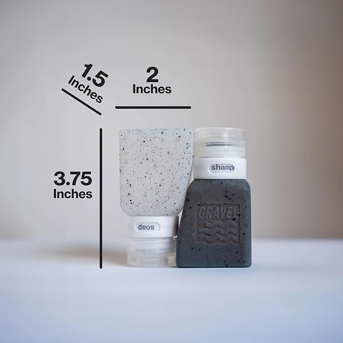 Gravel Travel Bottles 3oz – Leakproof, TSA Approved - Image 9