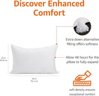 Amazon Basics Down Alternative Pillows, Soft Density - Image 2