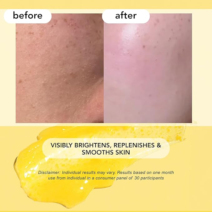 Saturday Skin Yuzu Vitamin C Sleep Mask Regenerist Retinol Ultra Rich Face Moisturizer Cream Smooth Skin and Reduce Wrinkles Ideal for All Skin Types 50ml(Tube)