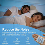 Ear Plugs for Sleeping, 12 Pair Earplugs Noise Canceling Soft Silicone Ear Plug - Image 3