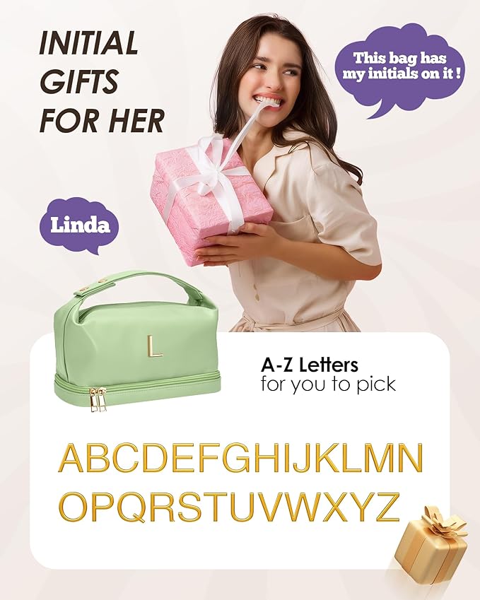 Personalized Gifts for Women Unique, Makeup Bag - Image 2