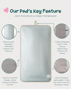 Lily Miles Diaper Changing Pad Portable, Baby Changing Mat - Image 5
