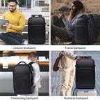 Travel Backpack for Men, 17.3 Inches Business Laptop Backpack Water-Resistant - Image 7