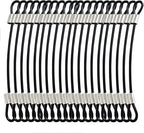 20 pcs 6 inch 3mm Thickness Stainless Steel Wire Cable by Bytiyar