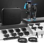 HUMMINGBIRD Pro Series Hair Clippers and Trimmer Set – 9,000 RPM Brushless Motor, DLC Blade, Zero-Gapped T-Blade Trimmer, Cordless USB-C Rechargeable, Super Torque, Carry Case, Professional Barber Kit