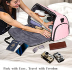 Garment Duffle Bags for Travel, Carry On Garment Duffel Weekender Bag 45L | - Image 7