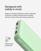 Belkin Portable Charger, USB-C Power Bank 20000 mAh w/ 2X USB-A Ports, 15W - Image 10