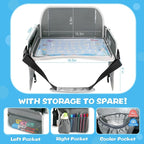 MENZOKE Kids Travel Tray for Boys or Girls, Travel Tray for Kids Car Seat - Image 5