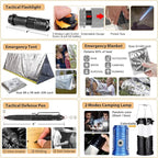 Survival Kit, Emergency Kit for Earthquake, Outdoor Adventure, Gifts for Men - Image 4