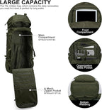 Mardingtop 75L Molle Hiking Internal Frame Backpacks - Image 4