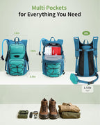 ECOHUB Hydration Backpack for Men Women, 20L Lightweight Hiking Daypack Cycling - Image 4