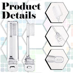 Patelai 4 Pieces Travel Toothbrush Set, Soft Bristle Mini Foldable Tooth Brush - Image 4