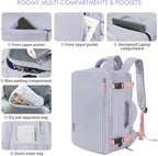 Beraliy Large Travel Backpack For Women, Airline Approved Carry On Backpack - Image 6