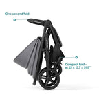 Mompush Nova Baby Stroller for Toddler, Infant & Newborn | Spacious Seat & - Image 4