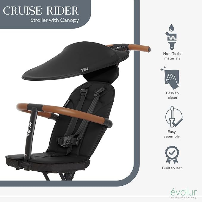 Evolur Cruise Rider Stroller - Image 5