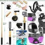 Gurmoir Accessory Kit for Osmo Action 5 pro 4/Insta 360 X5 X4 X3/Go Pro Hero13 - Image 4