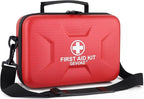 410 Piece Waterproof Hard Shell First Aid Kit by Gevoke