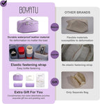 BOYATU Travel Makeup Bag for Women: Cosmetic Organizer Bag - Image 3