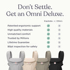 Ergobaby Omni Deluxe Baby Carrier Newborn to Toddler - Image 7