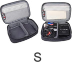 BUBM 3pcs Double Layer Electronic Organizer, Travel Gadgets Bag - Image 5