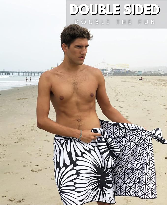 ECCOSOPHY Microfiber Beach Towel - Image 2