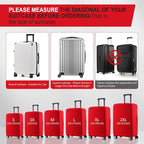 Travel Luggage Cover Suitcase Protector Scratch-Resistant Fit 19-31 Inch - Image 4