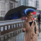 LLanxiry Compact Travel Umbrella, Mini Windproof Umbrellas - Image 7