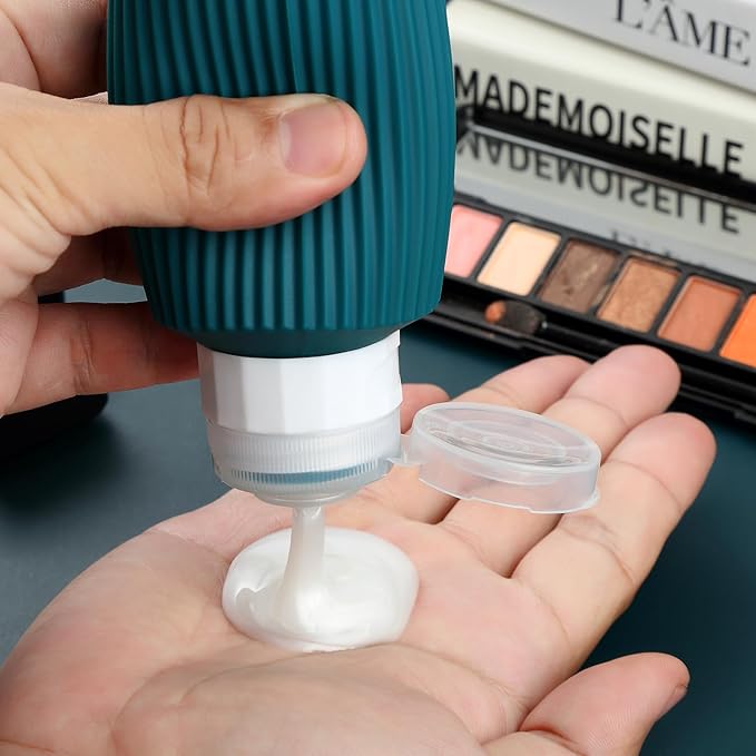 Travel Bottles for Toiletries, Large 6oz Travel Size Containers, BPA Free Leak - Image 4