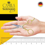 CS07 Hair Scissors Professional 5 Inch Very Sharp Grooming Scissors. Razor Edge Barber Hair Cutting Scissor. Stainless Steel Hair Cutting Shears for Salon. Made of in Solingen Germany