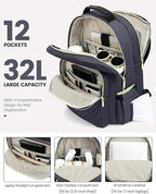 LOVEVOOK Laptop Backpack for Women, 17 Inch Large Capacity Travel Computer Work - Image 2