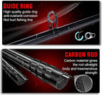 Sougayilang Fishing Pole with Spinning Reel Portable Fishing Rod Reel Combos - Image 5