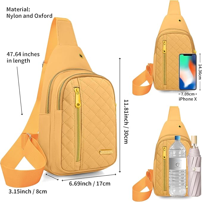 Small Sling Bag For Women Men Casual Crossbody Sling Backpack - Image 3
