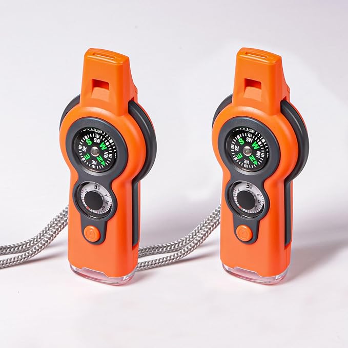 Emergency Survival Function Whistle, Outdoor Multifunctional Tool Safety Whistle - Image 2